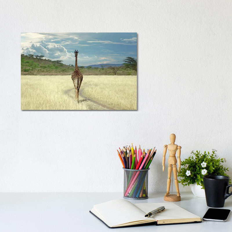 Until I Get There by Ben Heine - Print on Canvas, Wrapped Canvas, 20.32 cm H x 30.48 cm W