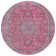 Machine Washable Indoor/Outdoor Claudian ACN1651 Pink Rug