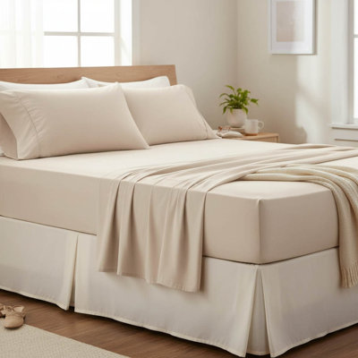 Ultra-Soft Microfibre Double Bed Sheet Set