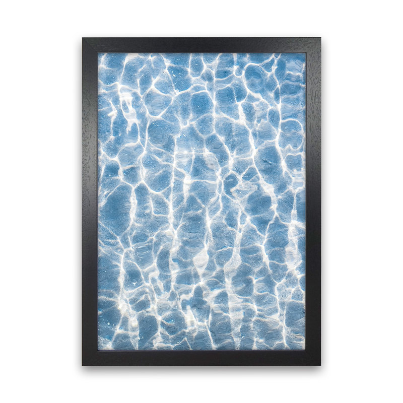 Ripples by Victoria Frost - Print, Black Framed, 63cm H x 46cm W x 3cm D