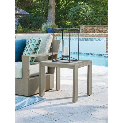 Cheyann Outdoor End Table by Wade Logan