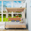 Lit plateforme tapissier Jenrette-985492910