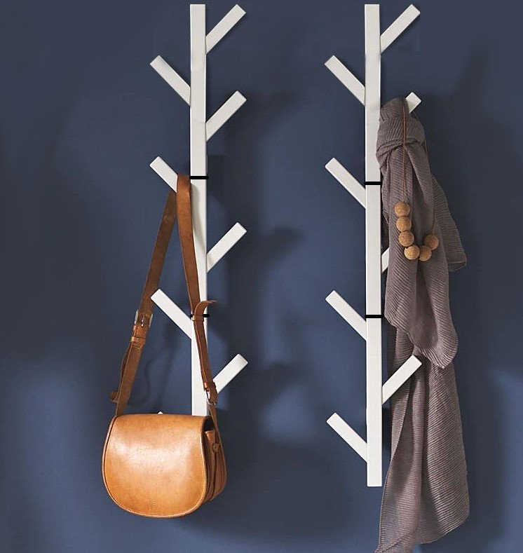 Premiumracks White Coat Rack