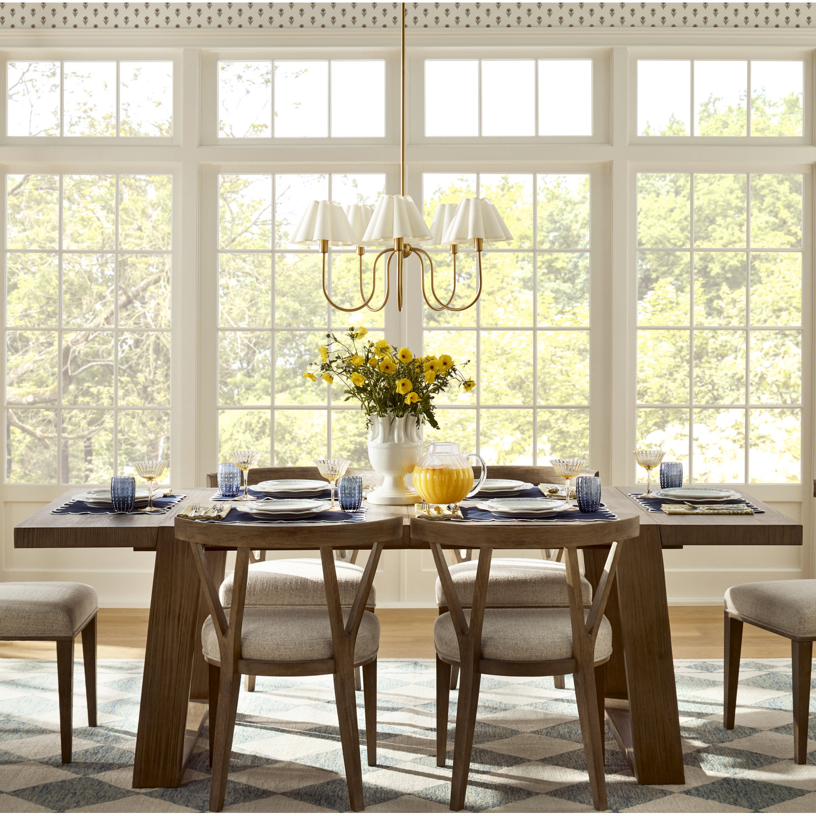 Rosemary 5-Light Chandelier, Gold