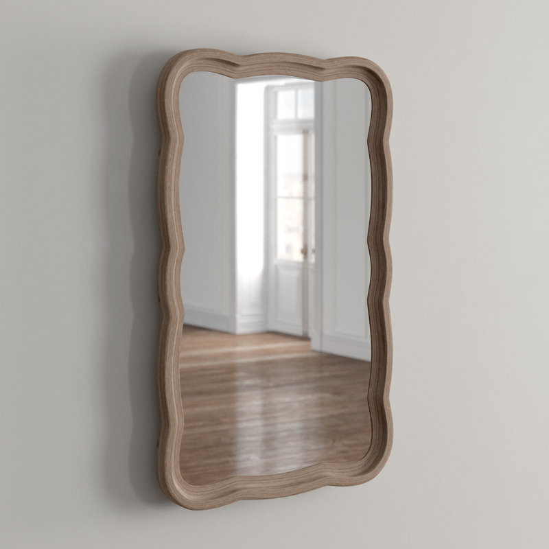 Miroir Lonnie, Brun rustique