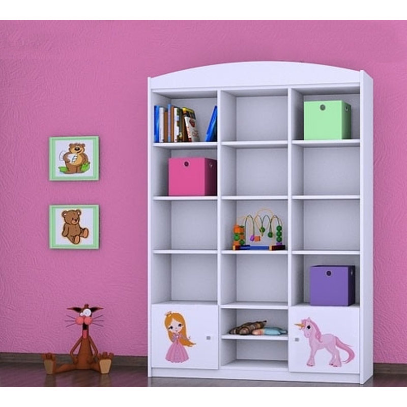 Meredith 183cm H X 132cm W Kids Cube, White