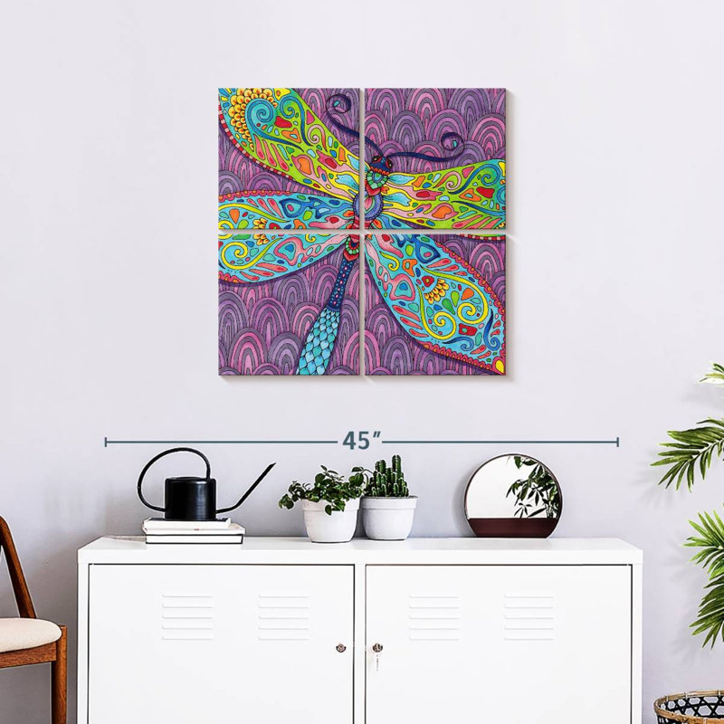 Brampt Winged Things Colour I, 26" H x 26" W