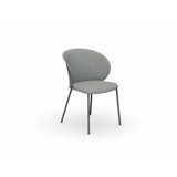 Tuka Upholstered Armchair with Metal Frame