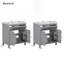 Ensemble de meuble-lavabo gris 60 po-1833123457