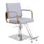 Fauteuil de salon pivotant en similicuir Kriselle-1182673593