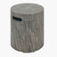 Porte-réservoir / table d'appoint 16 po x 20 po MGO, gris clair