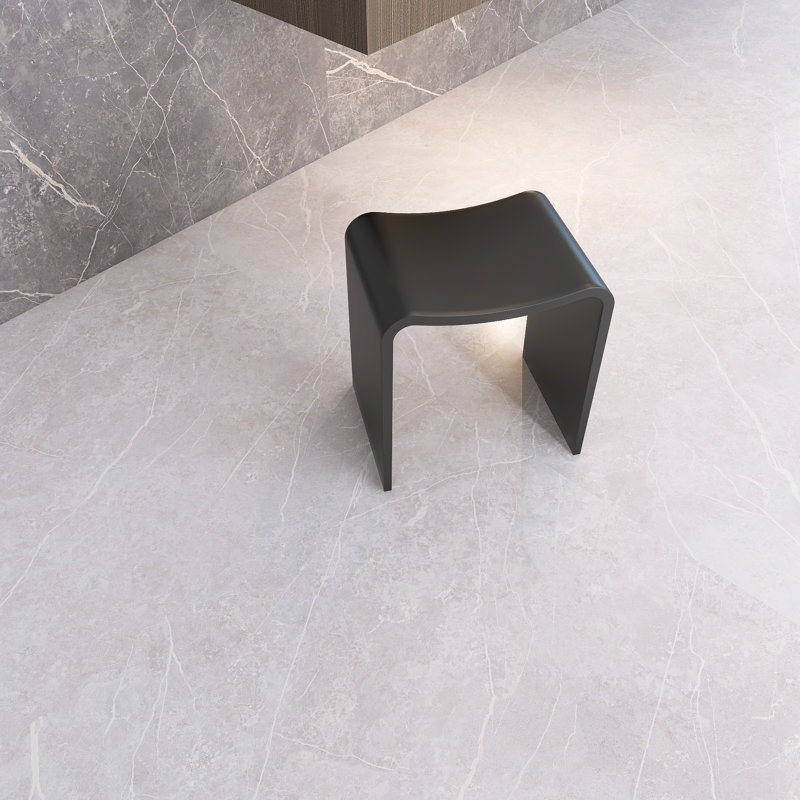 Tabouret de douche HIGEINE en surface solide, tabouret de salle de bain autoportant
