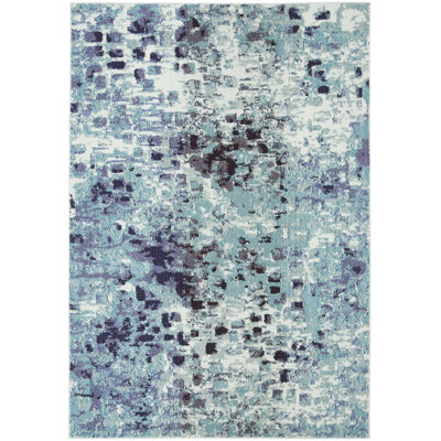 Mayon Abstract Hand Woven Area Rug