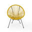 Chaise Anson (ensemble de 2) - Jaune