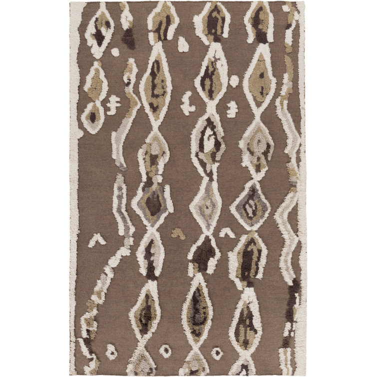 Aubriana Wool Oriental Indoor Rug