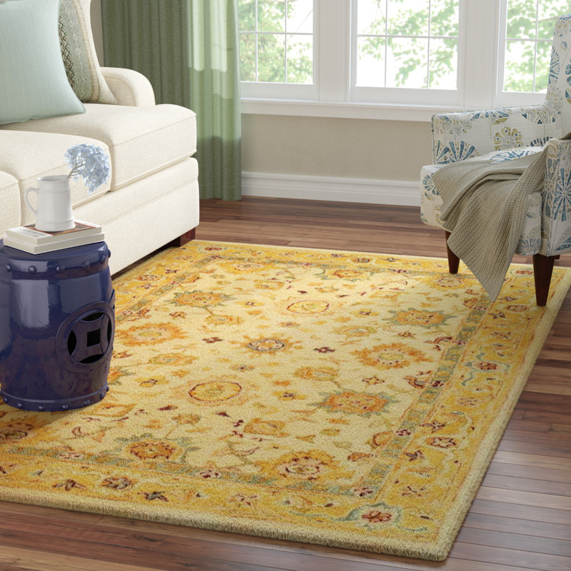 Hand Tufted Wool Pile Oriental Rug, Rectangle 9'6" x 13'6"