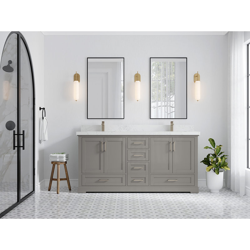 Ensemble de meuble-lavabo double 72 po Esin, Empira