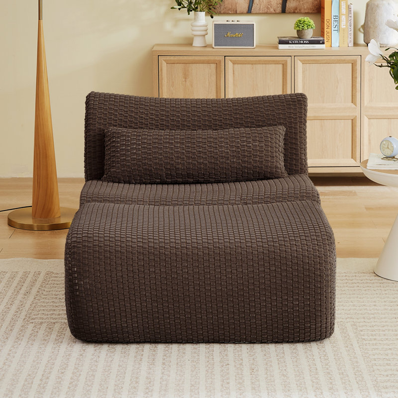 Chaise simple, chaise d'appoint pour le salon, Brun