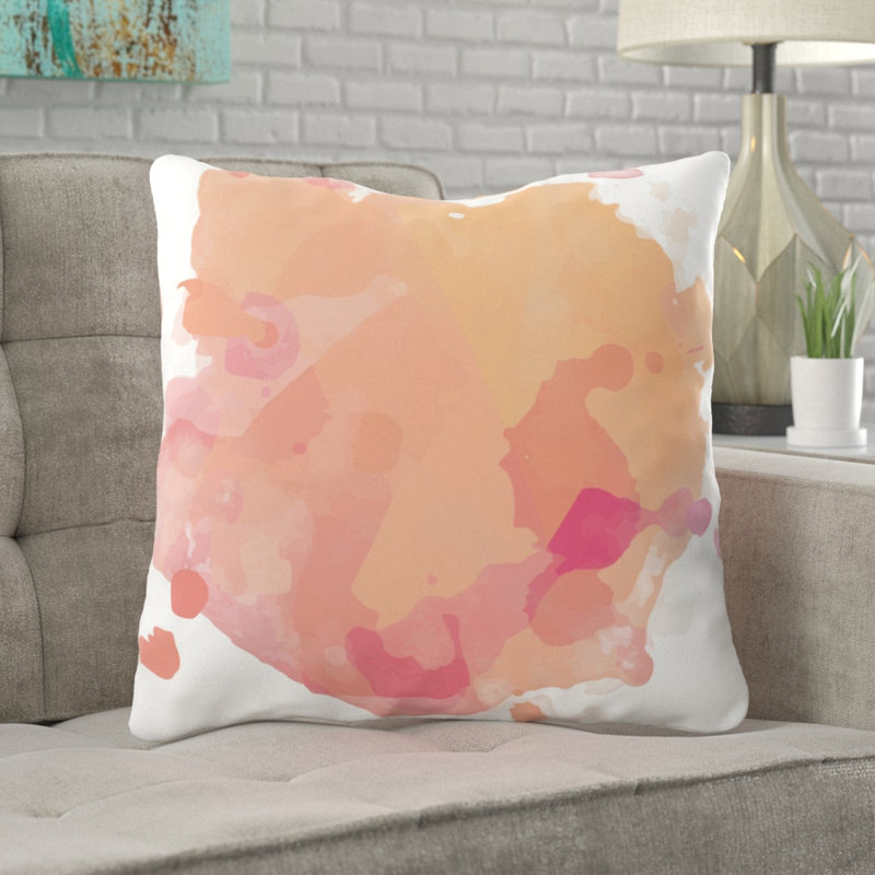 Coussin décoratif color spot Cranleigh, Intérieur, Microsuède