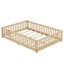 Lit plateforme avec barrière de sécurité et porte de chambre à coucher Iyania Kids-2003664225-2003664239