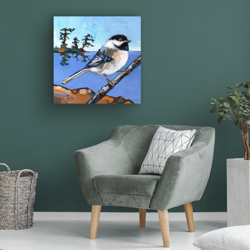 Art sur toile, tempête bolologienne Adam Swanson, H 18 po x l 18 po