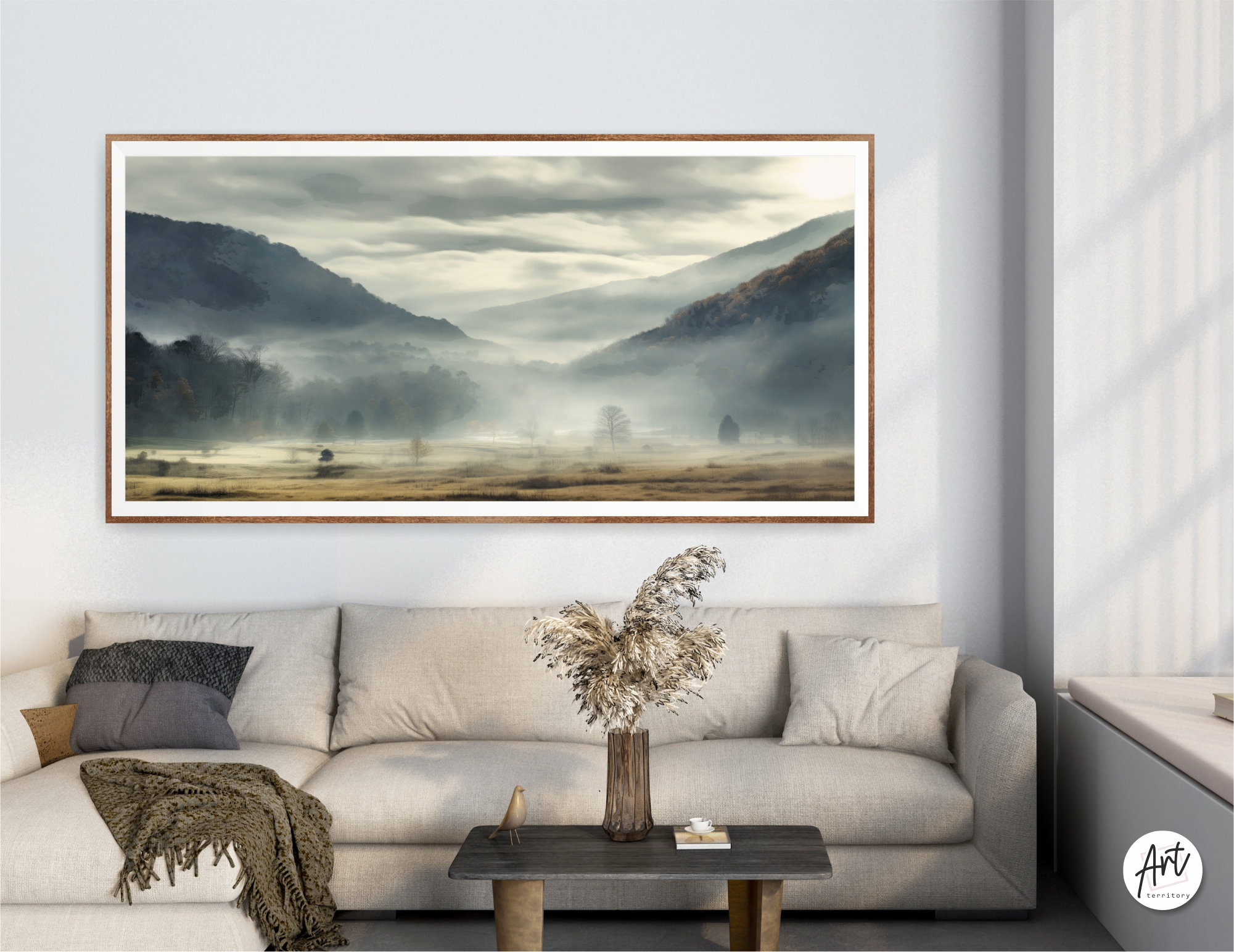 ART TERRITORY Blue Ridge Mountains National Park, Lake House Decor ...