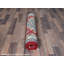 Tapis de couloir oriental rouge en laine nouée à la main 2 pi 9 po x 6 pi 7 po - MOA102447