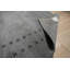 Tapis gris transitionnel en laine fabriqué à la main gris et bleu-gris Lori Baft-94483573