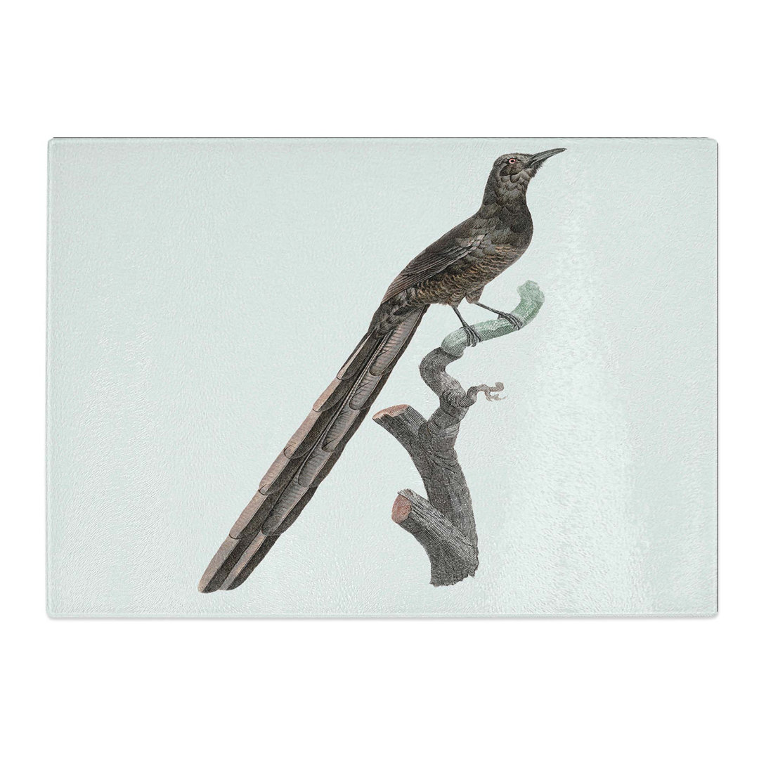 Tempered Glass a Magpie Bird of Paradise Chopping Board