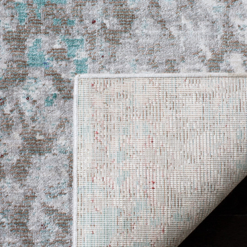 Aubryana Performance Abstract Rug, Rectangle 3' x 5'