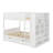 Full Over Full Bunk Bed With Drawers And Cabinet-837360683