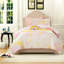 Ensemble de literie arc-en-ciel rose, ensemble de lit simple / simple TG en microfibre pour enfants