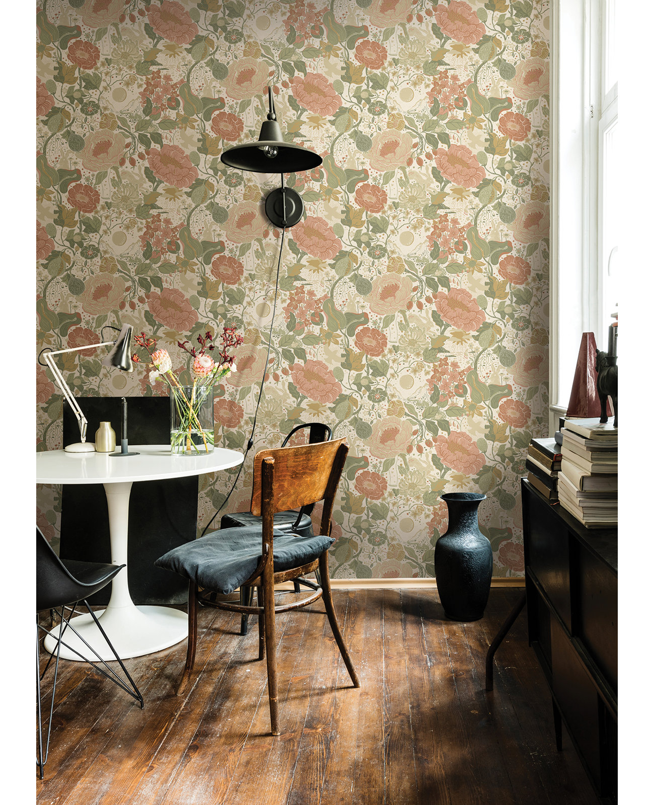 Harrell Wallpaper Roll, Green