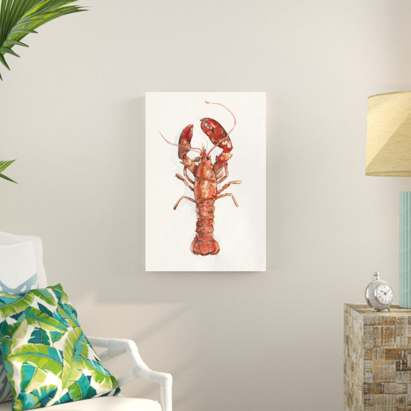 Homard salé II, H 30 po x l 20 po