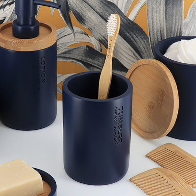 Bathroom Tumbler / Toothbrush Holder Willis Collection