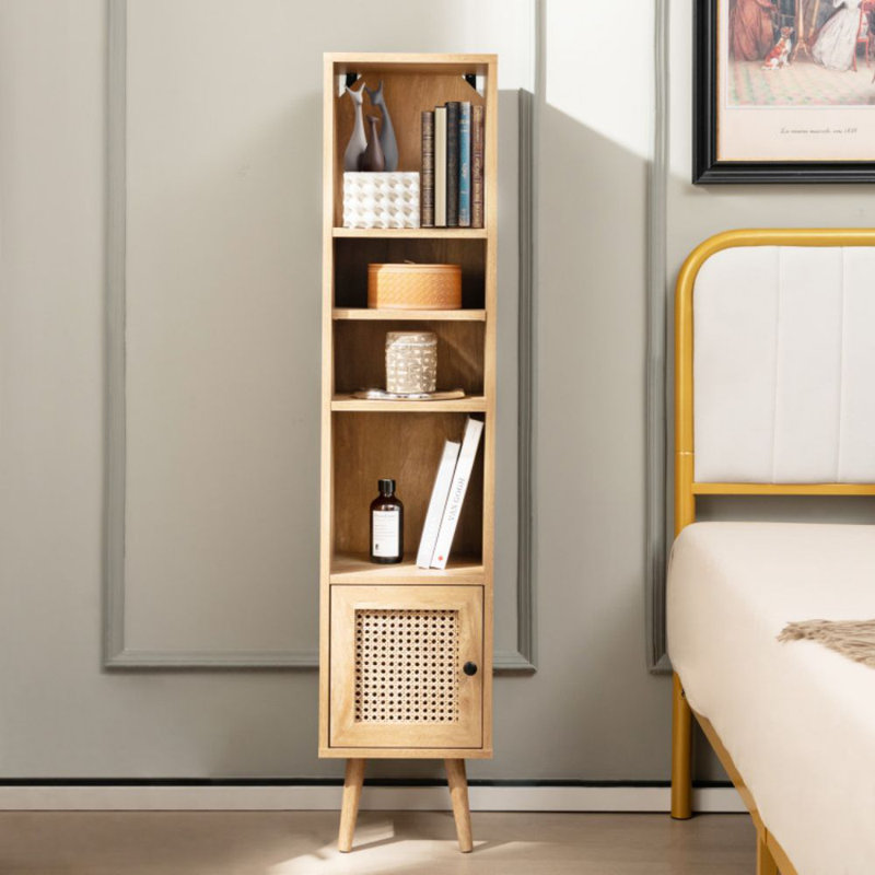 Bawer Storage Bookcase, Natural