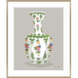 Millefleur In Green Giclee Print by Dana Gibson