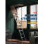 Échelle de grenier en aluminium 25 po x 54 po, capacité de 350 lb, hauteur de plafond de 7 à 10 pi