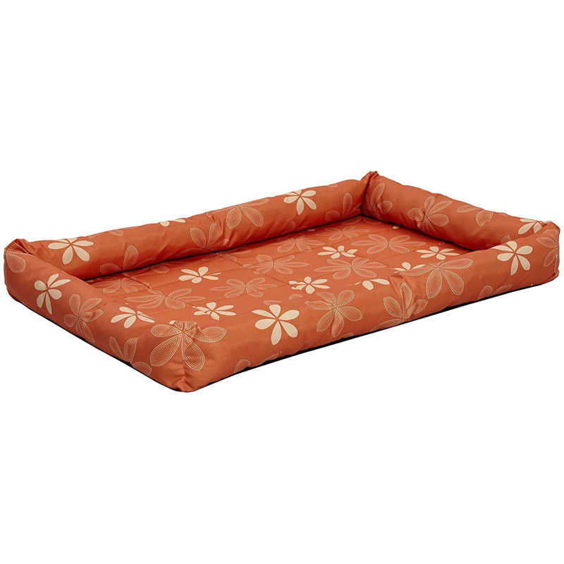 Lit pour animal de compagnie Quiet Time® Defender ™ Paradise, L 42,25 po x P 27 po x H 3 po, Orange
