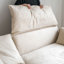 Causeuse-coussin modulaire en tissu beige-1336753876