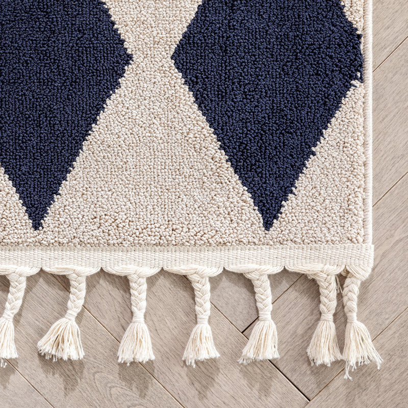 Southwestern Indoor Rug, Round3'11"