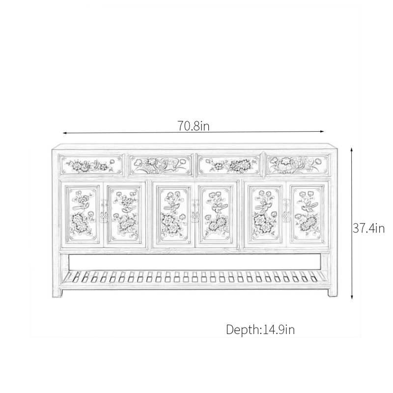 Buffet 70,8 po