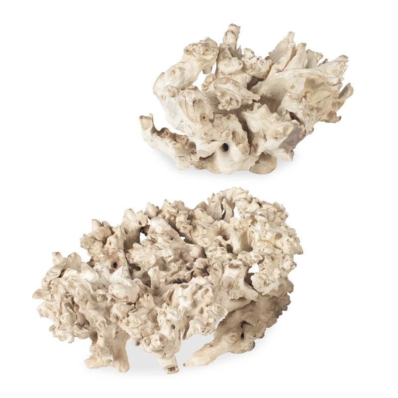 Uttermost Elemental Root Outdoor Sculptures Set/2