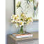 Orchid Arrangement in Mirrored Glass Vase