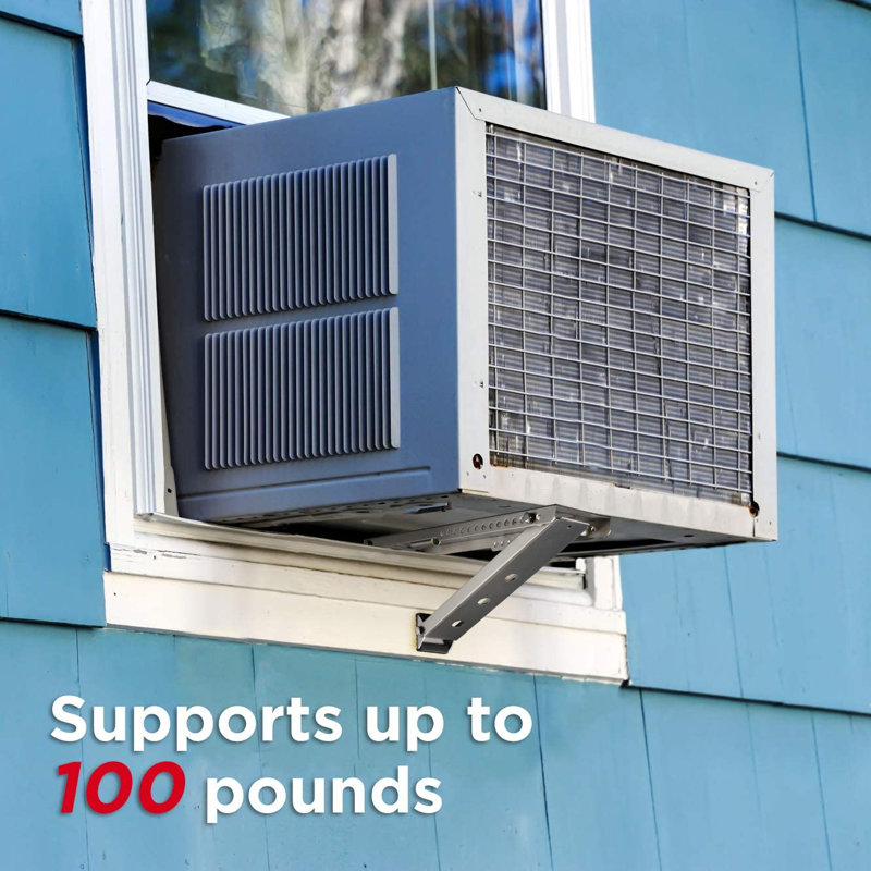 TURBRO Universal Window Air Conditioner Support Bracket, Heavy Duty Window AC Support, 11.5