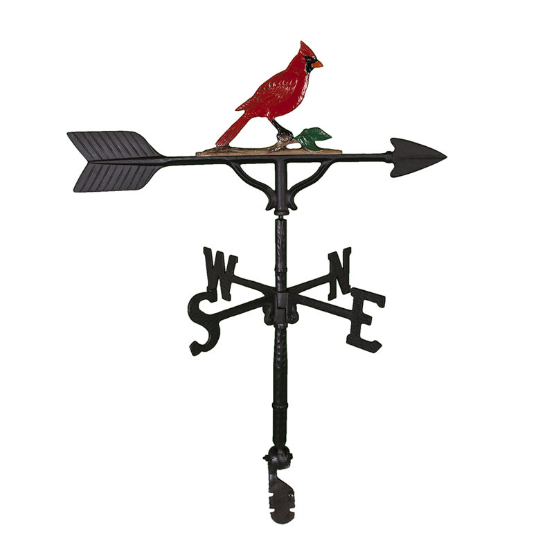 Cardinal Weathervane, Natural