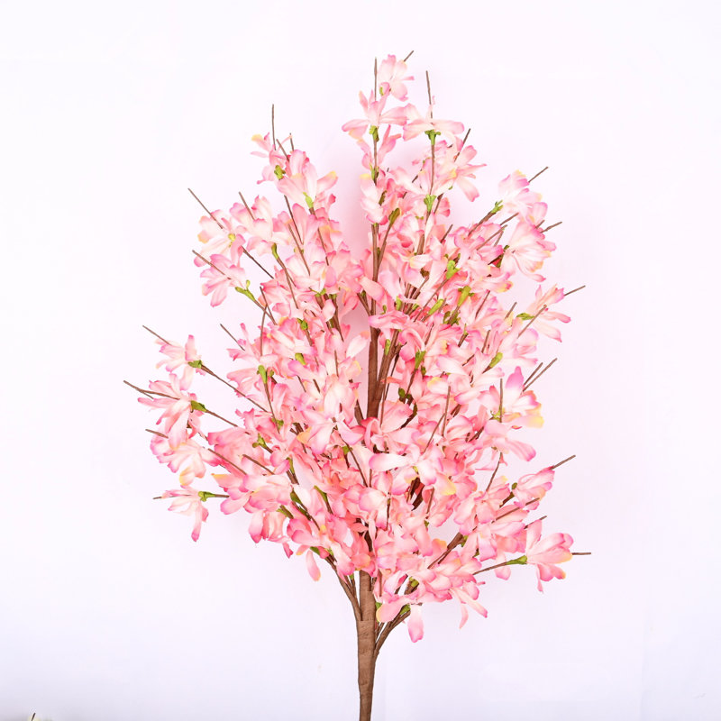 Faux forsythia, arrangement de fleurs, Rose