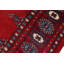Tapis rouge rectangulaire unique de 4 pi 1 po x 6 pi Righley