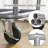 Laundry Basket With Wheels, Removable Bag, Steel Frame, -799405120
