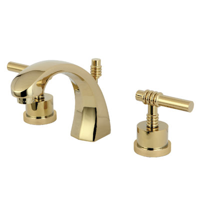 Milano Widespread Bathroom Faucet with Drain Assembly